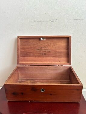 Vintage Salesman Sample Lane Cedar Chest The Perfect Match JC Penney